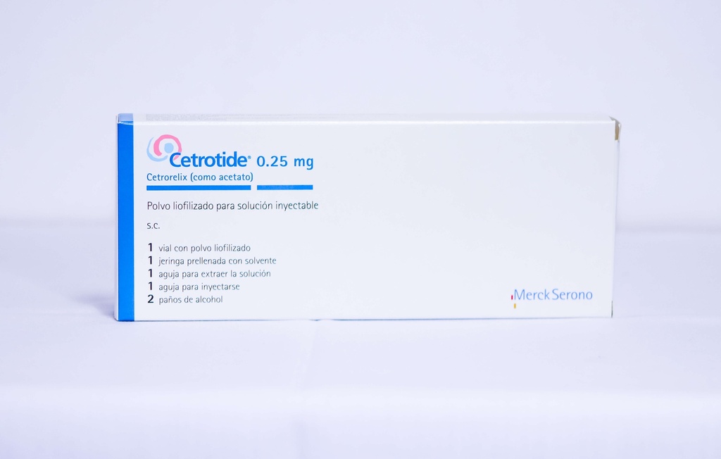 CETROTIDE 025MG AMP X UNID