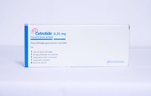 [990100004] CETROTIDE 025MG AMP X UNID